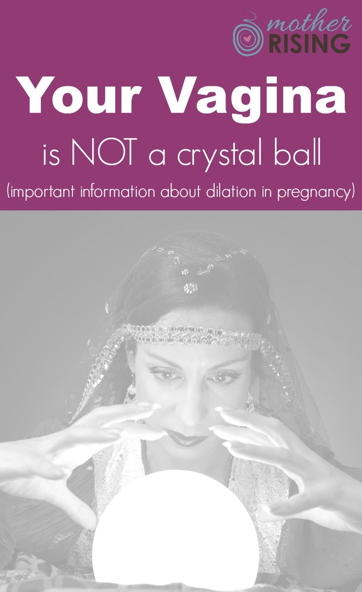 What does dilation in pregnancy tell me? When will I get a vaginal exam? What sort of information will it tell me? These questions answered and more!