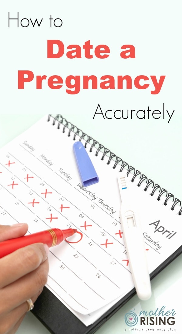 Knowing how to date a pregnancy is important because it impacts decisions made in the last month of pregnancy. Here is how to date a pregnancy using the signs and symptoms of your fertility instead of simply the first date of your last menstrual period.