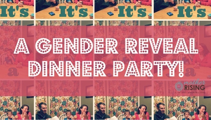 gender reveal dinner featured image