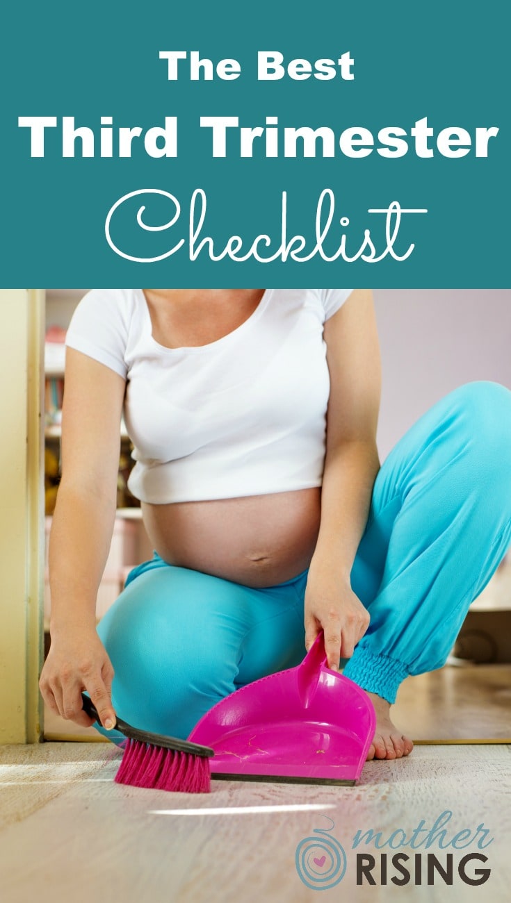 The third trimester is the final homestretch before baby. Many things need to be done to ensure a healthy, natural and happy transition to parenthood. Use this third trimester checklist to get things done, without going insane!