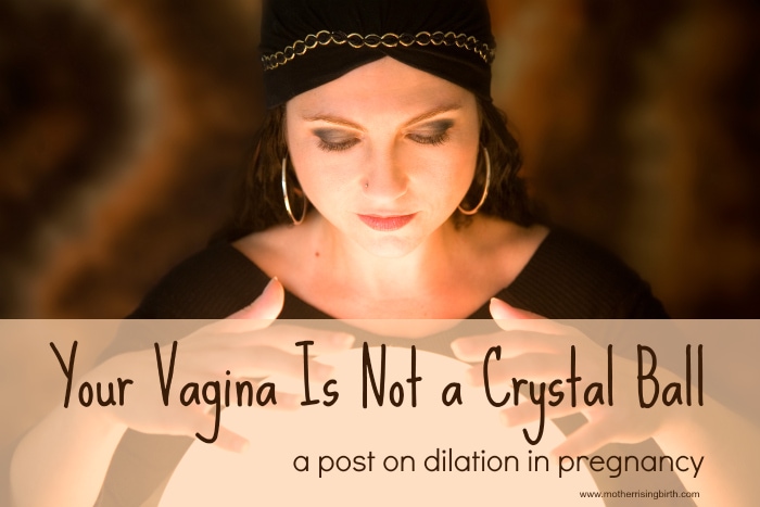 vagina is not a crystal ball