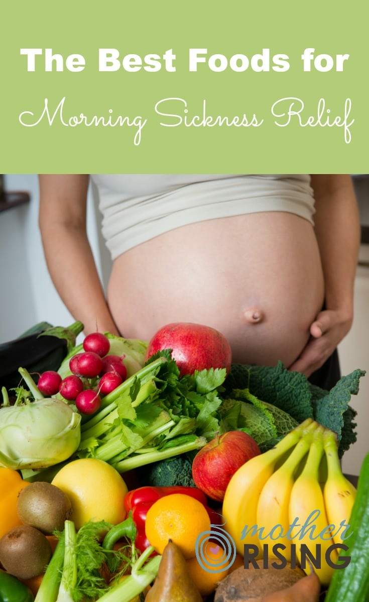 Feel better soon by eating the best foods for morning sickness. The right foods make all the difference during the early months of pregnancy.