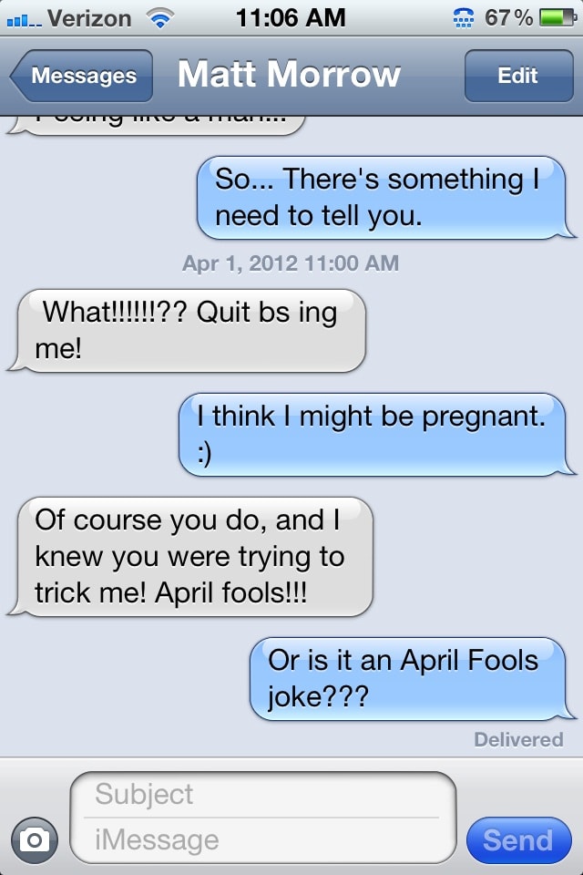 Pregnancy Announcement Ideas