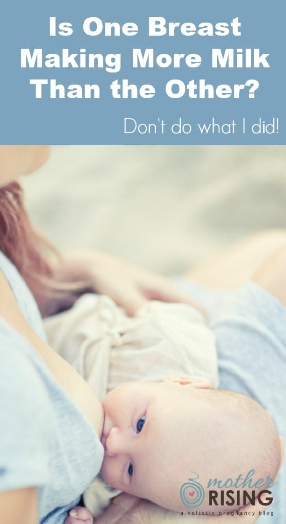 My Unusual "One Breast Produces More Milk" Success Story Mother Rising