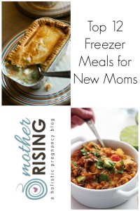 top 12 freezer meals for new moms featured