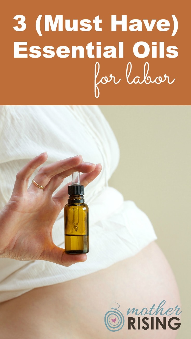 Thinking of bringing essential oils to your birth? Here are the three essential oils for labor that should be at every birth.