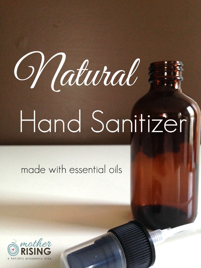 Hand sanitizer has its place, but the chemicals in conventional sanitizers are scary. Let's make our own natural hand sanitizer instead! Problem solved.