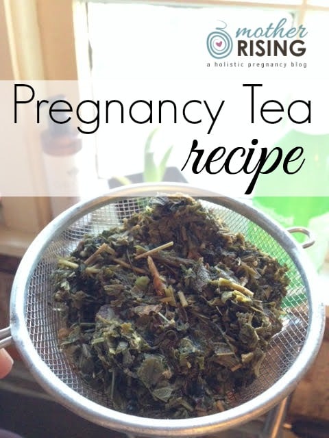 With every sip of this pregnancy tea recipe I know I am nourishing my body with the vitamins and minerals that it needs (unlike how I feel when I take regular vitamins, which aren't as bio-available as herbs are).