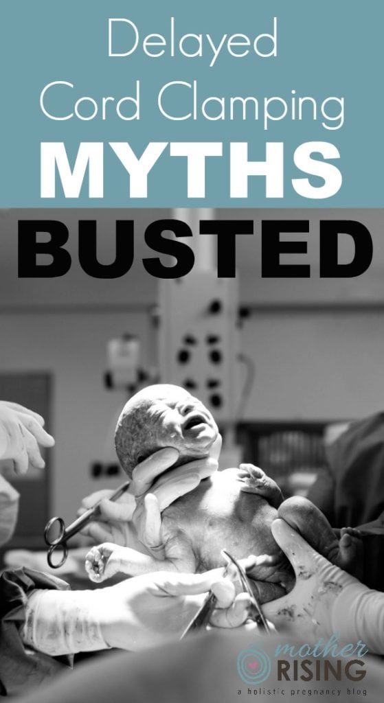 Wow! I had heard of delayed cord clamping, but I didn't really know why it was done. I thought it was just one of those "crunchy" things people did you had homebirths. This information blew my mind. Saving for later!