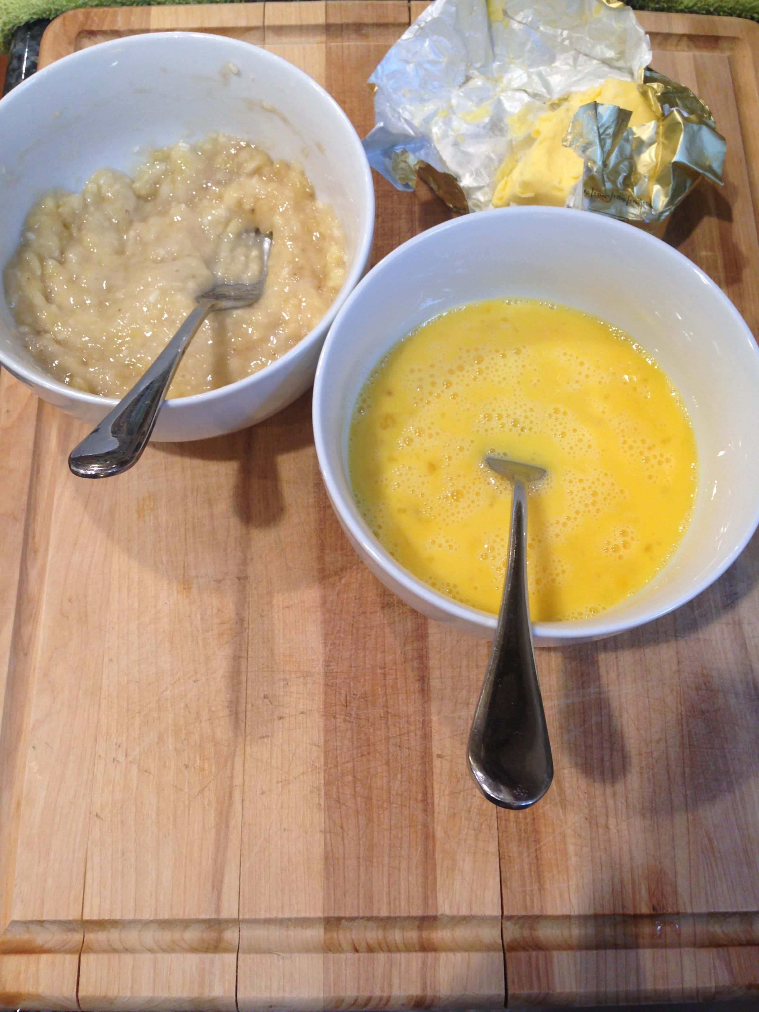 Banana Egg Pancakes Easy, Gluten Free and Only 2 Ingredients