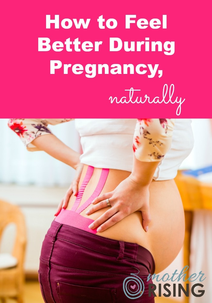 Feeling poorly during pregnancy can quickly overshadow the excitement of a new baby on the way. These natural remedies for pregnancy will help new mothers feel better quickly! #pregnancy #morningsickness #firsttrimester #backpain #secondtrimester #insomnia #thirdtrimester #musclecramps #braxtonhicks #anemia #newmom #momlife
