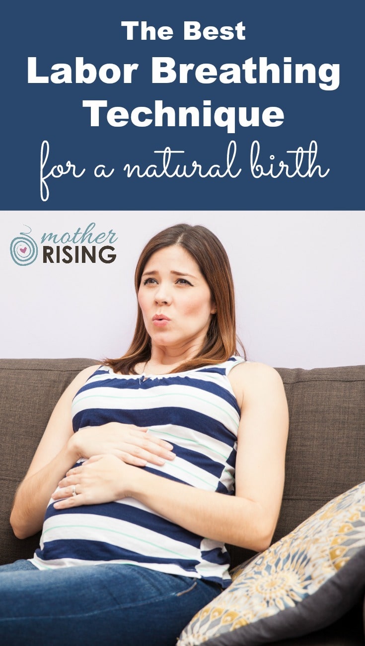 No matter what type of birth you are planning (unmedicated, medicated or cesarean), this simple and effective labor breathing technique is for you.
