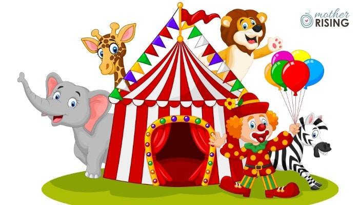 A three ring circus is a situation of confusion, characterized by a bewildering variety of activities. Your vagina is not a three ring circus.