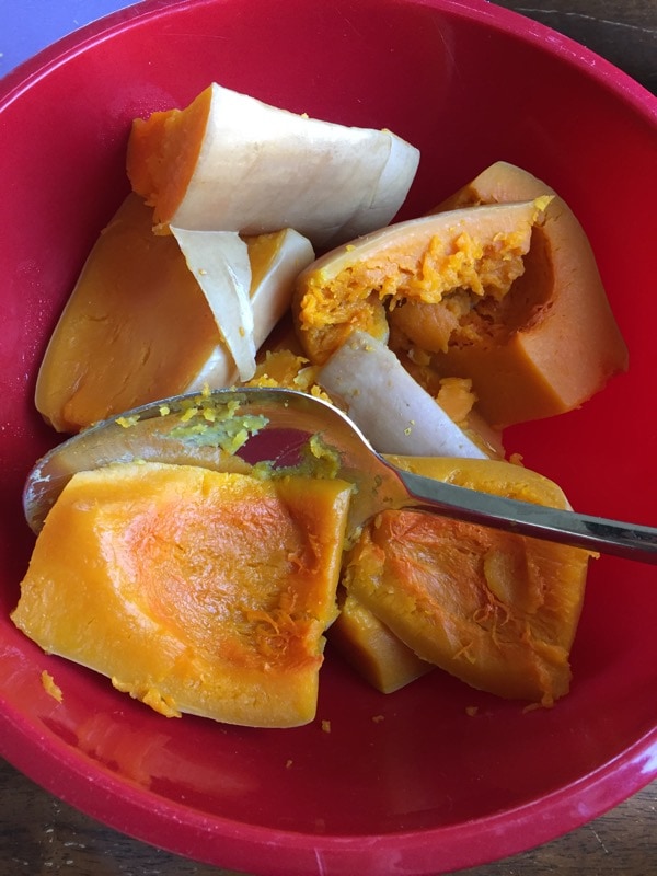 This coconut curry butternut squash soup is delicious and simple to make in the Instant Pot. If you love coconut, curry and squash you'll love this recipe.