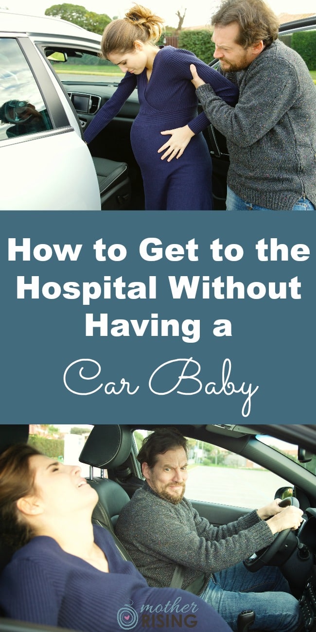 Nobody wants a car baby. However, with these crazy car birth videos going viral on the internet, it makes sense that parents want to know how to get to the hospital without having a car baby. Follow these instructions to make sure your baby is born at the hospital and not on the side of the road!