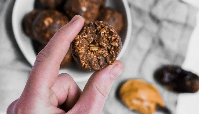 Energy bites are the perfect, quick, and healthy snack for the voracious appetite of the pregnant and postpartum mama.  Mother Rising's energy bites contain only 6 ingredients, are gluten and dairy free, but best of all, are laden with peanut butter and chocolate.  Delicious!