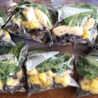 Easy Freezer Smoothie Packs for New Moms