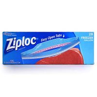 Ziploc Freezer Bag, Gallon, 28 Count