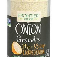 Frontier Natural Products Onion, White Granules, 2.29-Ounce