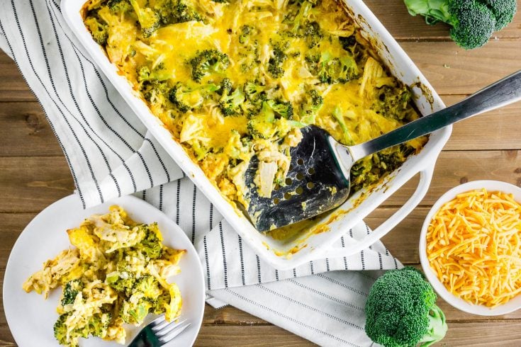 Broccoli Chicken and Rice Casserole for New Moms