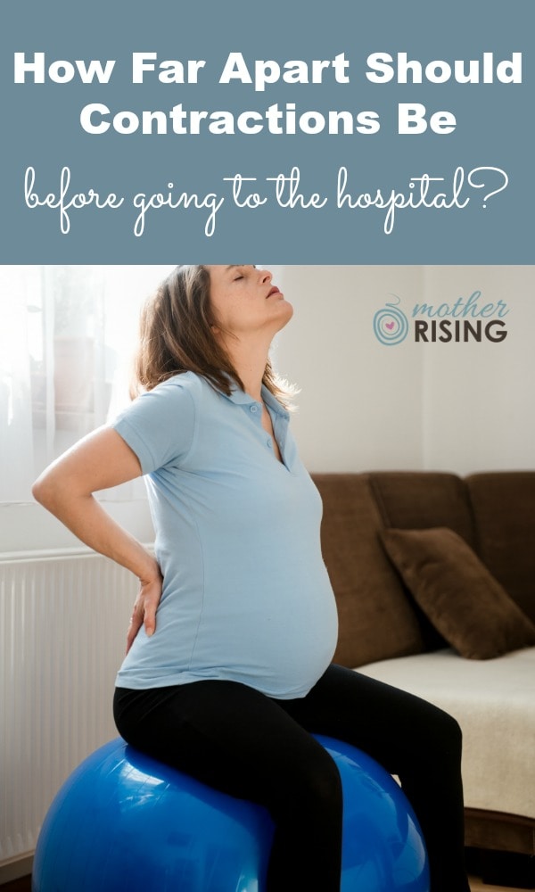 When planning for a hospital birth, parents want to know how far apart should contractions be before going to the hospital. Which is it? 511? 411? or 311?