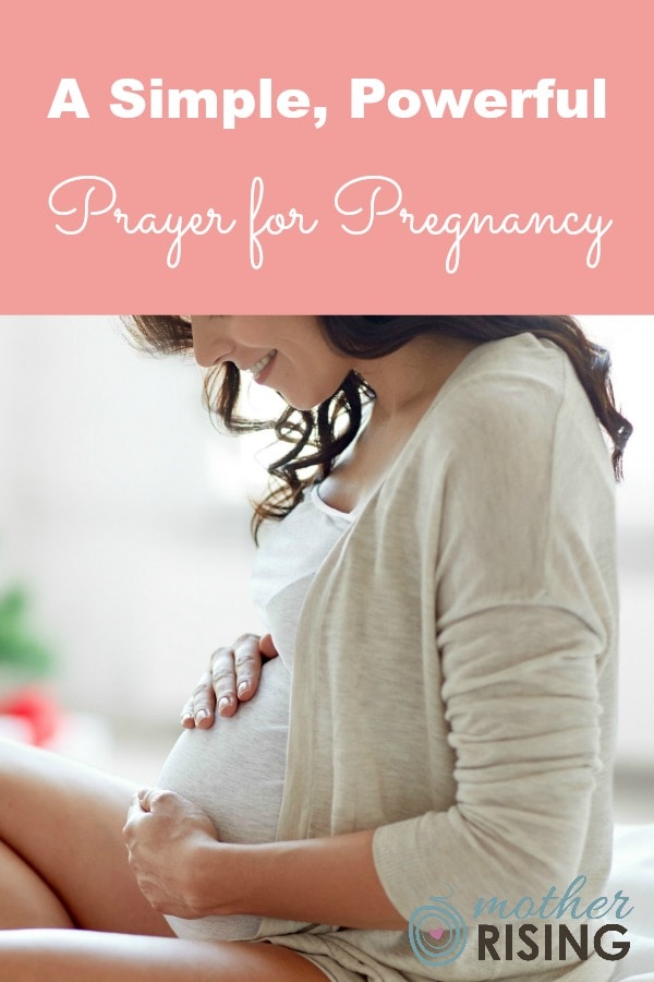 Prayer, or talking to God, is a simple way to turn our hearts and minds to the Lord.  The following prayer for pregnancy can be used daily or whenever!