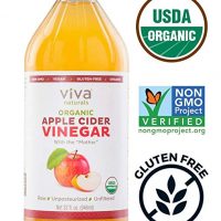 Viva Naturals Raw Organic Apple Cider Vinegar, 32 oz