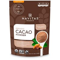 Navitas Organics Cacao Powder, 8oz. Bag — Organic, Non-GMO, Fair Trade, Gluten-Free