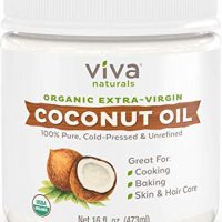 Viva Naturals Organic Extra Virgin Coconut Oil, 16 Ounce