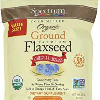 Spectrum Essentials Organic Ground Flaxseed, 24 oz