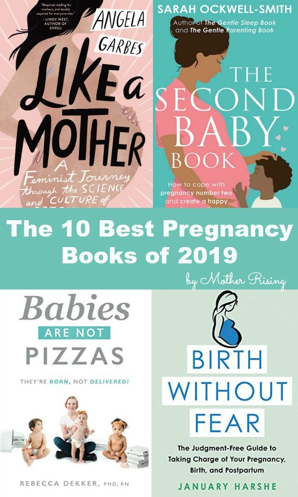 The top 10 pregnancy books of 2019. Check them out! #pregnancy #booklist #thirdtrimester #secondtrimester #thirdtrimester #hospitalbirth #homebirth