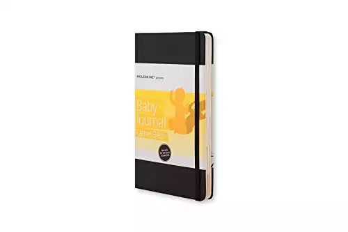 Moleskine Passion Journal, Baby, Hard Cover, Large (5" x 8.25") Black, 400 Pages