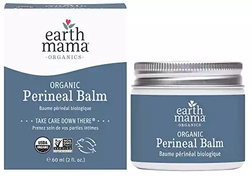 Earth Mama Organic Perineal Balm for Pregnancy and Postpartum, 2 Fluid Ounce