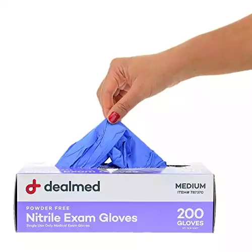 Nitrile Gloves, Medium
