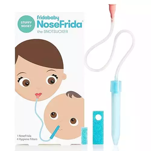 Frida Baby NoseFrida Nasal Aspirator (No Additional Hygiene Filters)