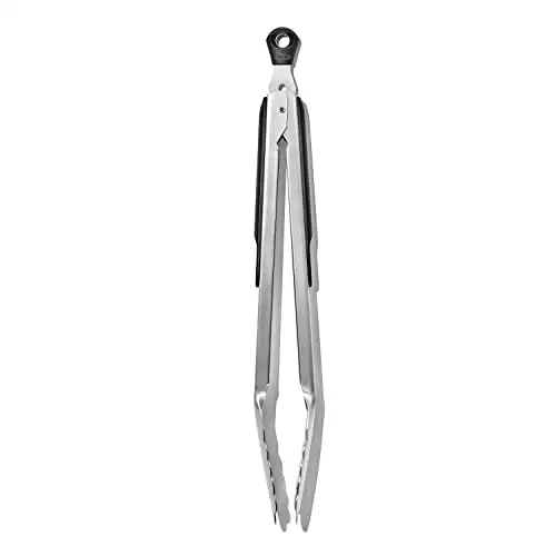 OXO 12-Inch Stainless-Steel Locking Tongs