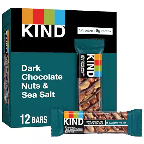 KIND Bars, Dark Chocolate Nuts and Sea Salt