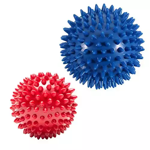 VORNNEX Pack of 2 Spiky Hard Massage Balls