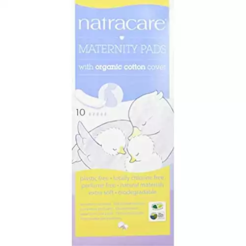 Natracare Maternity Pads 2 Boxes, 10 Pads in Each Box (20 Pads Total)