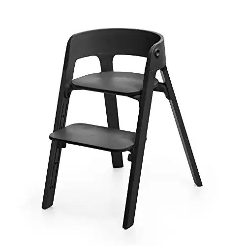 Stokke Steps Chair, Black - 5-in-1 Seat System
