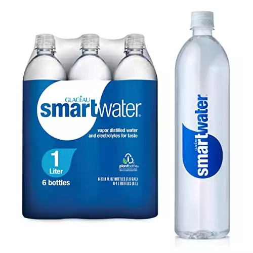smartwater, 1L, 6 Pack