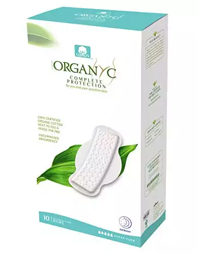 Organyc 100% Certified Organic Cotton Feminine Pads