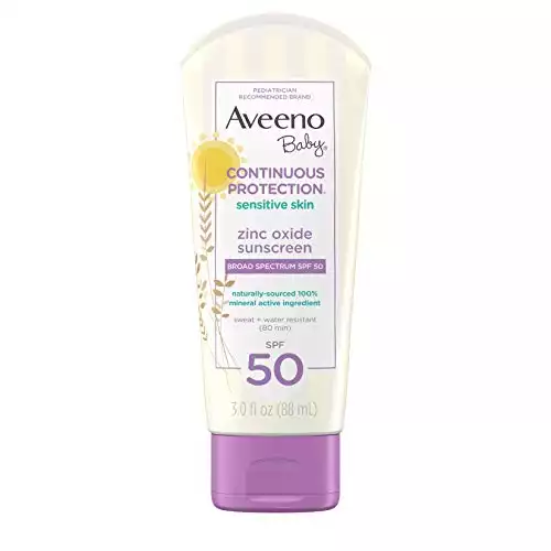Aveeno Baby Zinc Oxide Mineral Sunscreen