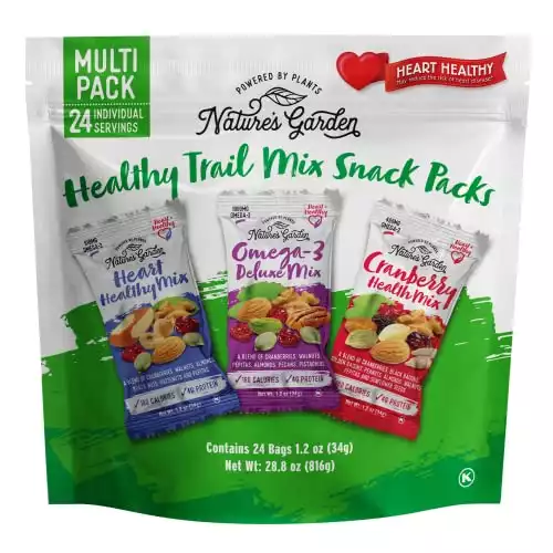 Nature's Garden Healthy Trail Mix Snack Packs, 24 Individual Servings
