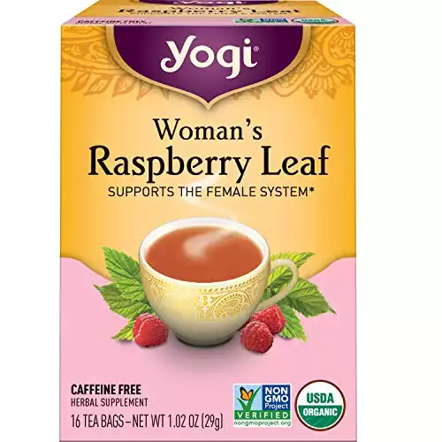 Yogi Organic Raspberry Leaf Tea