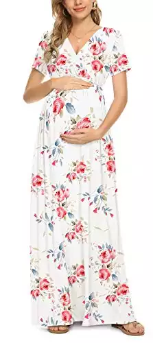 Women's Floral Maternity Dresses for Summer